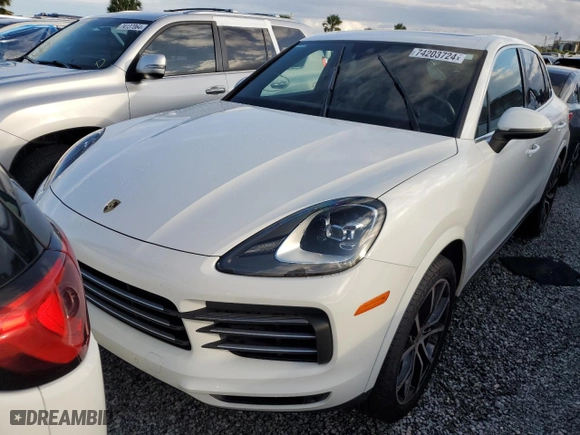 2019 Porsche Cayenne S with VIN WP1AB2AYXKDA63874, listed as a Copart auction lot 74203724 with 0 mi miles and Non Repairable. Bid and sale history available at carsss.com. Image 5.