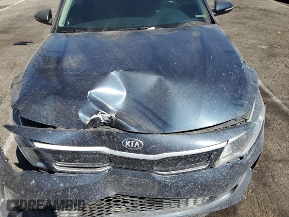 2018 Kia Optima Hybrid Premium with VIN KNAGT4LE3J5024959, listed as a Copart auction lot 69483524 with 116,368 mi miles and Salvage Title. Bid and sale history available at carsss.com. Image 12.