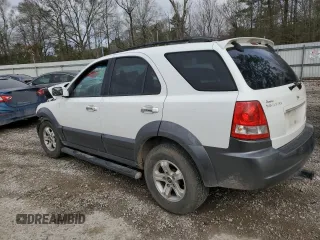 2005 Kia Sorento LX with VIN KNDJD733955439277, listed as a Copart auction lot 44465875 with 0 mi miles and Salvage Title. Bid and sale history available at carsss.com. Image 2.