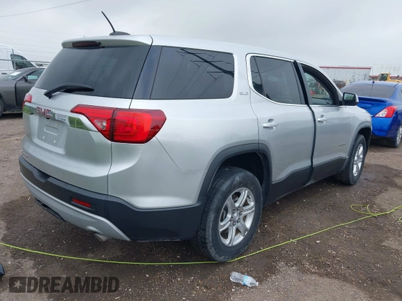 2019 GMC Acadia SLE z VIN 1GKKNKLA1KZ124873, wystawiony jako IAAI lot #42108666 z przebiegiem Nie podano mil oraz . Historia ofert i sprzedaży dostępna na DreamBid. Obrazek 4.