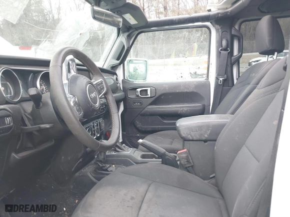 2023 Jeep Gladiator Overland with VIN 1C6HJTFG4PL514441, listed as a IAAI auction lot 41416018 with 56,478 mi miles. Bid and sale history available at carsss.com. Image 5.