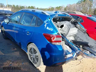2022 Subaru Impreza Premium with VIN 4S3GTAD6XN3705596, listed as a IAAI auction lot 41805251 with 87,043 mi miles. Bid and sale history available at carsss.com. Image 3.