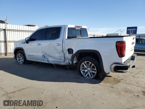 2020 GMC Sierra 1500 with VIN 3GTP8DET8LG159317, listed as a Copart auction lot 76819384 with 99,627 mi miles and Salvage Title. Bid and sale history available at DreamBid. Image 2.