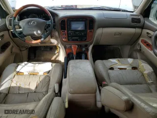 2002 Lexus LX 470 with VIN JTJHT00W523518148, listed as a Copart auction lot 73061974 with 273,355 mi miles and Clean Title. Bid and sale history available at carsss.com. Image 8.