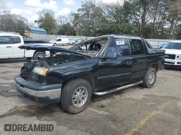 2004 Chevrolet Avalanche Z66 with VIN 3GNEC12T14G204003, listed as a Copart auction lot 48887205 with 164,247 mi miles and Non repairable. Bid and sale history available at DreamBid. Image 1.
