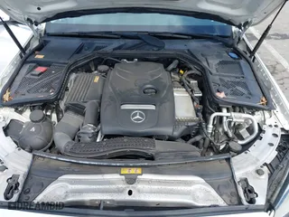 2015 Mercedes-Benz C-Class C 300 with VIN 55SWF4JB3FU091838, listed as a IAAI auction lot 42018413 with 98,338 mi miles. Bid and sale history available at carsss.com. Image 10.