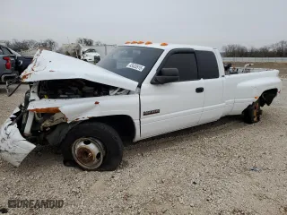 2001 Dodge Ram 3500 with VIN 1B7MC33781J536158, listed as a Copart auction lot 43433515 with 124,856 mi miles and Salvage Title. Bid and sale history available at carsss.com. Image 1.