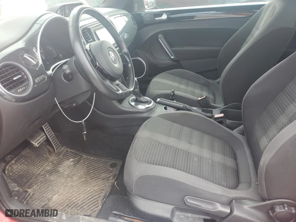 2012 Volkswagen Beetle 2.0T Turbo w/Sun/Sound with VIN 3VWV67ATXCM651866, listed as a Copart auction lot 43918205 with 94,896 mi miles and Salvage Title. Bid and sale history available at carsss.com. Image 8.