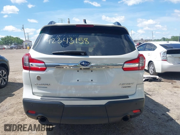 2022 Subaru Ascent Limited with VIN 4S4WMAPD3N3446044, listed as a IAAI auction lot 42343158 with 62,215 mi miles and . Bid and sale history available at DreamBid. Image 16.