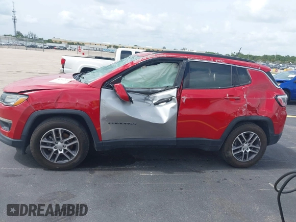 2019 Jeep Compass Latitude with VIN 3C4NJCBB8KT843811, listed as a IAAI auction lot 42442207 with 83,608 mi miles and . Bid and sale history available at DreamBid. Image 15.