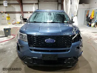 2019 Ford Explorer Sport with VIN 1FM5K8GT1KGA58980, listed as a Copart auction lot 48979505 with 73,262 mi miles and Non Repairable. Bid and sale history available at carsss.com. Image 5.