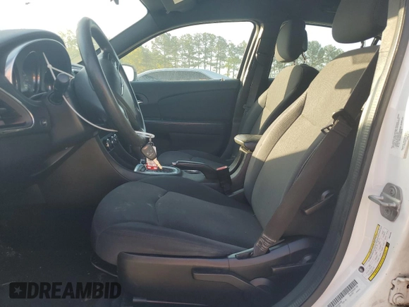 2013 Chrysler 200 LX with VIN 1C3CCBAB3DN604588, listed as a Copart auction lot 53066755 with 248,672 mi miles and Salvage Title. Bid and sale history available at DreamBid. Image 7.