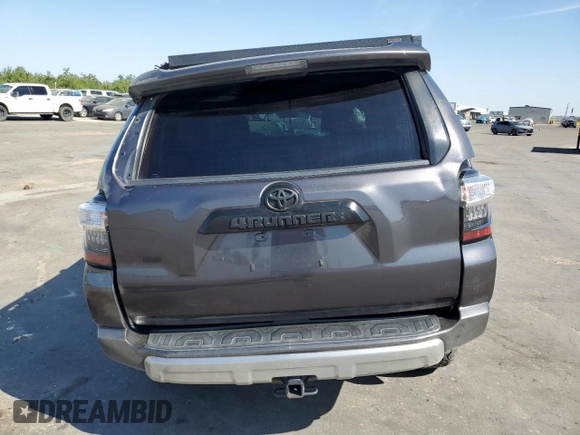 2021 Toyota 4Runner TRD Off Road Premium with VIN JTERU5JR5M5896502, listed as a Copart auction lot 60059305 with 64,916 mi miles and Salvage title. Bid and sale history available at DreamBid. Image 6.