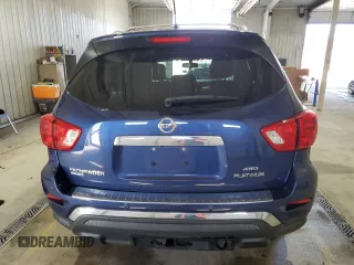 2017 Nissan Pathfinder SL with VIN 5N1DR2MM5HC627668, listed as a Copart auction lot 51353145 with 84,129 mi miles and Salvage Title. Bid and sale history available at carsss.com. Image 6.