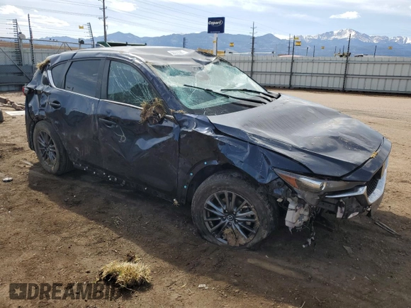 2020 Mazda CX-5 Touring with VIN JM3KFBCM7L0791785, listed as a Copart auction lot 50229385 with 41,737 mi miles and Salvage Title. Bid and sale history available at carsss.com. Image 4.