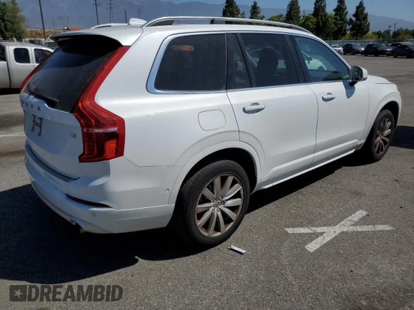 2018 Volvo XC90 Momentum with VIN YV4102CK1J1337654, listed as a Copart auction lot 60894804 with 34,224 mi miles and Salvage Title. Bid and sale history available at carsss.com. Image 3.
