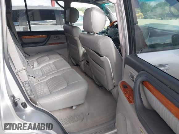 2006 Lexus LX 470 z VIN JTJHT00W864014757, wystawiony jako IAAI lot #42332814 z przebiegiem 131 641 mil mil oraz . Historia ofert i sprzedaży dostępna na DreamBid. Obrazek 8.