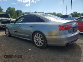 2015 Audi A6 Prestige with VIN WAUHGAFC2FN012777, listed as a Copart auction lot 64166135 with 99,280 mi miles and Salvage title. Bid and sale history available at DreamBid. Image 2.