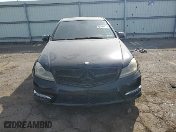 2013 Mercedes-Benz C C 250 Sport with VIN WDDGF4HB5DR268981, listed as a Copart auction lot 54486215 with Not Provided miles and Clean Title. Bid and sale history available at carsss.com. Image 5.