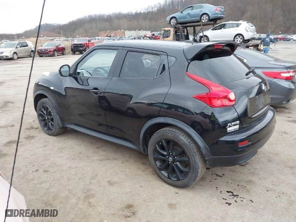 2013 Nissan Juke S with VIN JN8AF5MV0DT212766, listed as a IAAI auction lot 38152550 with 65,240 mi miles. Bid and sale history available at carsss.com. Image 3.