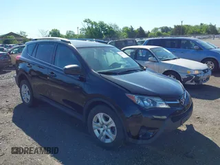 2014 Toyota RAV4 LE with VIN 2T3BFREV4EW211446, listed as a IAAI auction lot 42189613 with 114,795 mi miles and . Bid and sale history available at DreamBid. Image 1.
