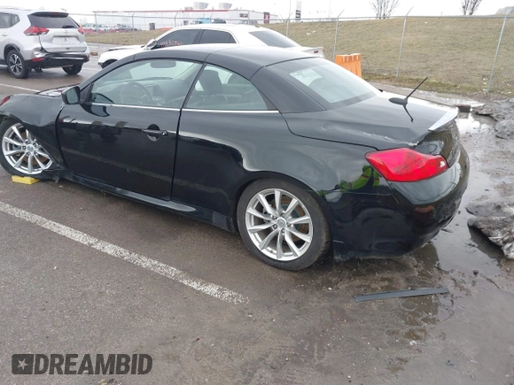 2011 Infiniti G37 with VIN JN1CV6FE8BM952456, listed as a IAAI auction lot 41384414 with 95,296 mi miles. Bid and sale history available at carsss.com. Image 3.