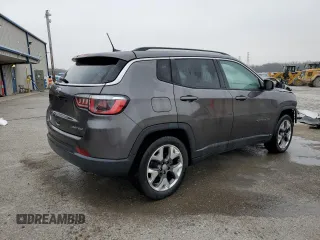 2019 Jeep Compass Limited with VIN 3C4NJCCB8KT675988, listed as a Copart auction lot 43600735 with 107,775 mi miles and Salvage Title. Bid and sale history available at carsss.com. Image 3.