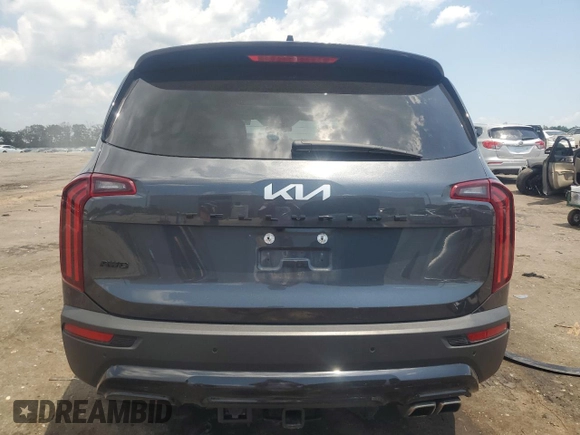 2022 Kia Telluride EX с VIN 5XYP3DHC3NG279540, выставлен на аукционе Copart как лот 61912825 с пробегом 16 166 миль миль и Списание • Salvage title. История ставок и продаж доступна на DreamBid. Изображение 6.