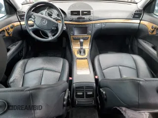 2009 Mercedes-Benz E 350 Luxury with VIN WDBUF87X79B382884, listed as a Copart auction lot 51075285 with 157,410 mi miles and Salvage Title. Bid and sale history available at DreamBid. Image 8.
