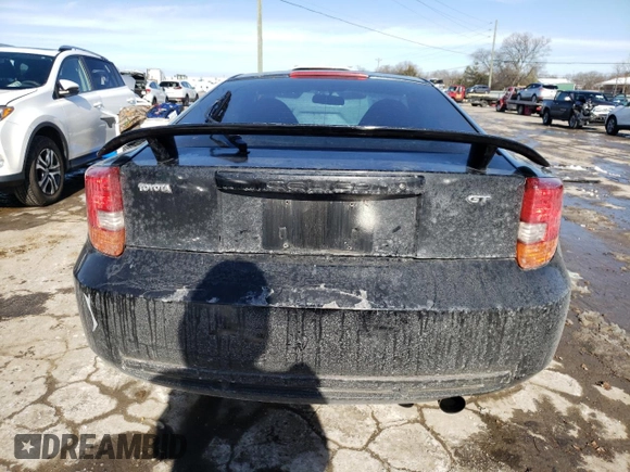 2002 Toyota Celica GT with VIN JTDDR32T420136053, listed as a Copart auction lot 39607124 with 309,980 mi miles and Salvage Title. Bid and sale history available at carsss.com. Image 6.