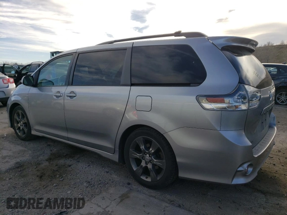2012 Toyota Sienna SE with VIN 5TDXK3DC8CS209938, listed as a Copart auction lot 49187275 with 120,066 mi miles and Salvage Title. Bid and sale history available at carsss.com. Image 2.