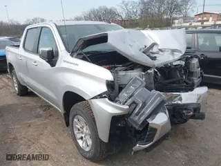 2019 Chevrolet Silverado 1500 LT with VIN 1GCPYDEK8KZ360429, listed as a IAAI auction lot 41787223 with 132,432 mi miles. Bid and sale history available at carsss.com. Image 1.