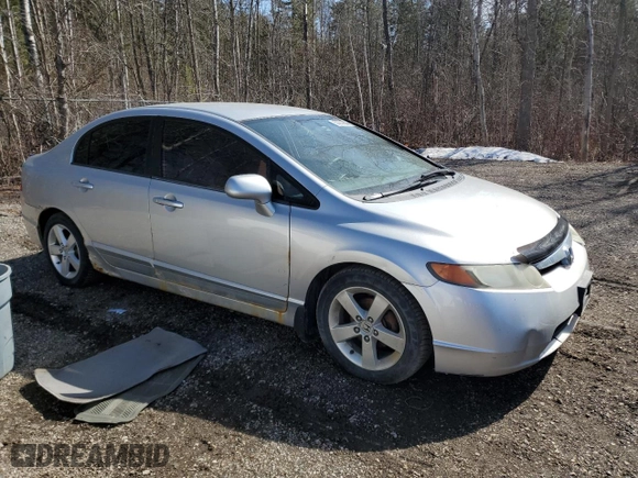 2007 Honda Civic Sdn LX with VIN 2HGFA165X7H003267, listed as a Copart auction lot 50202845 with 321,987 mi miles and Clean Title. Bid and sale history available at carsss.com. Image 4.