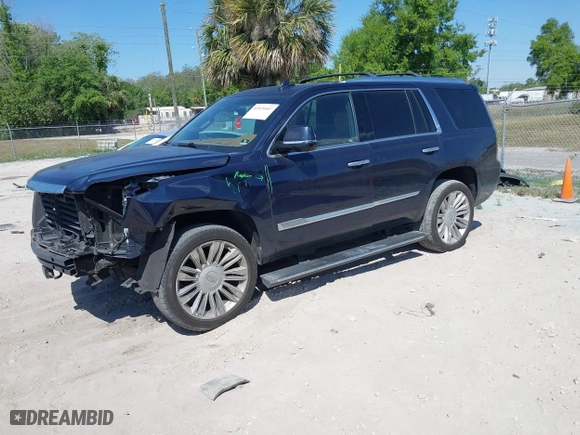 2017 Cadillac Escalade Platinum with VIN 1GYS4DKJ2HR232434, listed as a IAAI auction lot 41870447 with 89,003 mi miles. Bid and sale history available at carsss.com. Image 21.