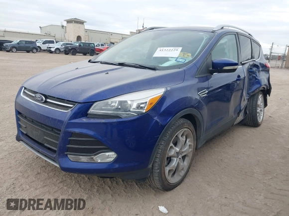 2016 Ford Escape Titanium with VIN 1FMCU0J97GUB96726, listed as a IAAI auction lot 41322229 with 119,237 mi miles. Bid and sale history available at carsss.com. Image 17.