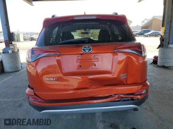 2016 Toyota RAV4 XLE with VIN 2T3RFREV4GW445197, listed as a Copart auction lot 53206365 with 114,072 mi miles and Salvage title. Bid and sale history available at DreamBid. Image 6.