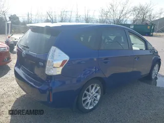 2013 Toyota Prius Two with VIN JTDZN3EUXD3272985, listed as a IAAI auction lot 42072007 with 135,785 mi miles and . Bid and sale history available at carsss.com. Image 4.