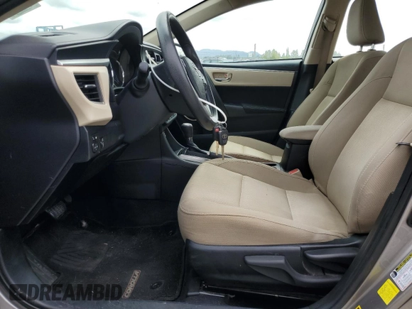 2014 Toyota Corolla L с VIN 2T1BURHE3EC037851, выставлен на аукционе Copart как лот 57168185 с пробегом 110 719 миль миль и Списание • Salvage title. История ставок и продаж доступна на DreamBid. Изображение 7.
