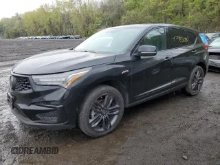 2021 Acura RDX w/A-Spec Package with VIN 5J8TC2H61ML008672, listed as a Copart auction lot 47183693 with 0 mi miles. Bid and sale history available at carsss.com. Image 1.