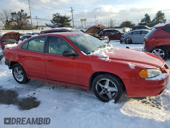 2004 Pontiac Grand Am SE1 with VIN 1G2NF52E44C103277, listed as a Copart auction lot 87830245 with 151,083 mi miles and Salvage Title. Bid and sale history available at carsss.com. Image 4.