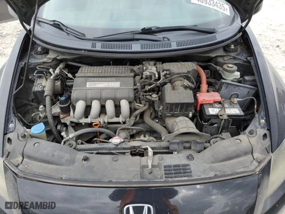 2012 Honda CR-Z with VIN JHMZF1D48CS001008, listed as a Copart auction lot 46933435 with 198,653 mi miles and Clean Title. Bid and sale history available at carsss.com. Image 11.