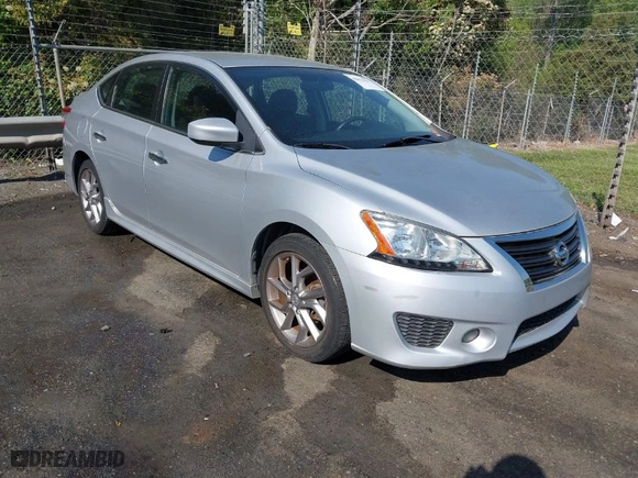 2013 Nissan Sentra SV with VIN 3N1AB7AP0DL691366, listed as a IAAI auction lot 42075035 with 59,010 mi miles. Bid and sale history available at carsss.com. Image 1.
