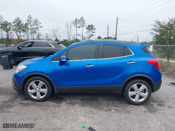 2015 Buick Encore Convenience with VIN KL4CJBSB3FB123240, listed as a IAAI auction lot 41176651 with 159,147 mi miles. Bid and sale history available at carsss.com. Image 15.