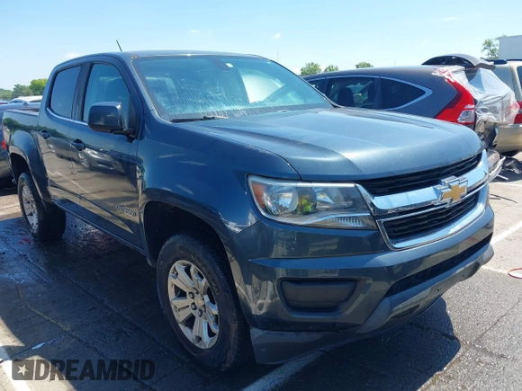 2019 Chevrolet Colorado 2WD LT with VIN 1GCGSCEN9K1110461, listed as a IAAI auction lot 42235068 with 113,953 mi miles and . Bid and sale history available at DreamBid. Image 1.