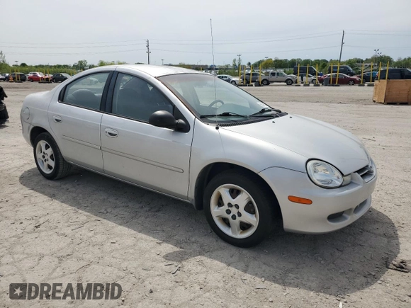 2002 Dodge Neon SE with VIN 1B3ES46C32D501101, listed as a Copart auction lot 55679665 with 58,665 mi miles and Clean Title. Bid and sale history available at carsss.com. Image 4.