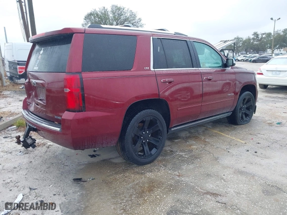 2016 Chevrolet Tahoe LTZ with VIN 1GNSKCKC6GR289779, listed as a IAAI auction lot 41389868 with 53,173 mi miles. Bid and sale history available at carsss.com. Image 4.