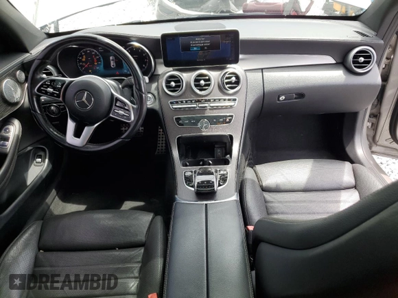 2019 Mercedes-Benz C 300 with VIN WDDWJ8EB2KF772912, listed as a Copart auction lot 63784575 with 107,927 mi miles and Clean title. Bid and sale history available at DreamBid. Image 8.