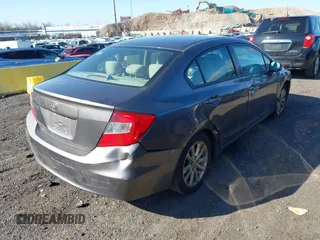 2012 Honda Civic EX with VIN 19XFB2F8XCE035220, listed as a IAAI auction lot 41993569 with 199,672 mi miles and . Bid and sale history available at DreamBid. Image 4.