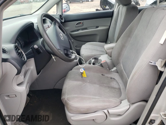 2007 Kia Rondo EX with VIN KNAFG526777112085, listed as a Copart auction lot 80942224 with 175,130 mi miles and Salvage Title. Bid and sale history available at carsss.com. Image 7.