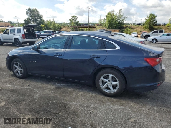 2016 Chevrolet Malibu LS z VIN 1G1ZB5ST2GF349358, wystawiony jako Copart lot #59839105 z przebiegiem 197 481 mil mil oraz Szkoda całkowita • Salvage title. Historia ofert i sprzedaży dostępna na DreamBid. Obrazek 2.